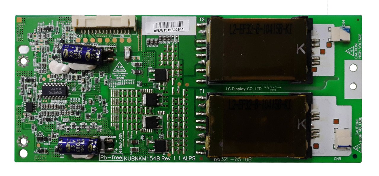 6632L-0518B , KUBNKM154B REV 1.1 ALPS ,  LC320WUN SA B1 , LG INVERTER BOARD