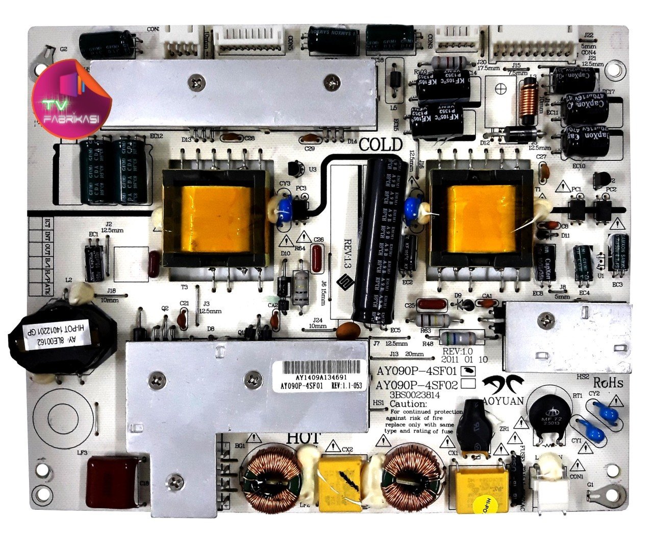 AY090P-4SF01 , 3BS0023814 , REV 1.3 , REV 1.0 , POWER BOARD , SUNNY BESLEME
