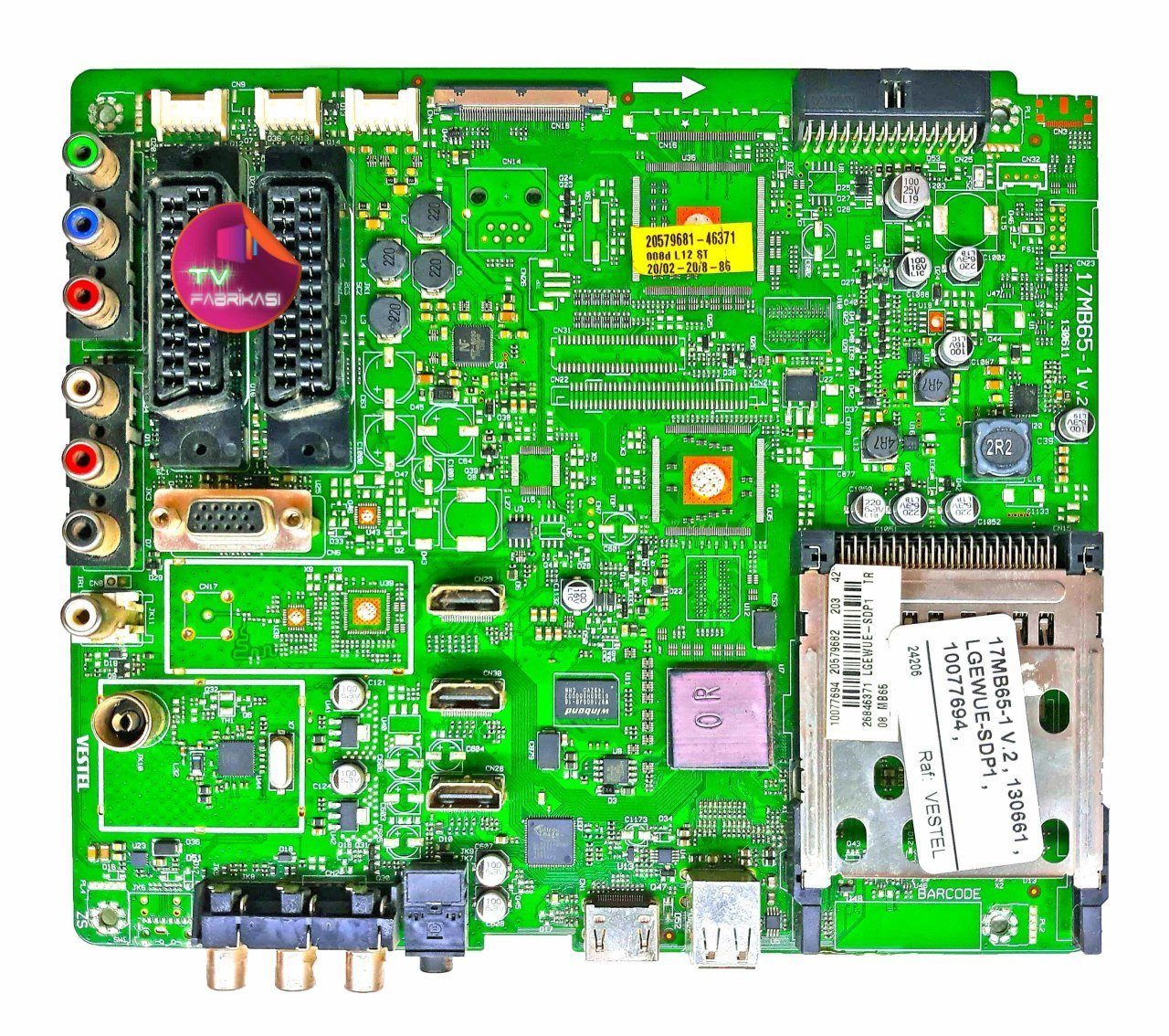 17MB65-1 V.2 , 130611 , 20579682 , VESTEL ANAKART
