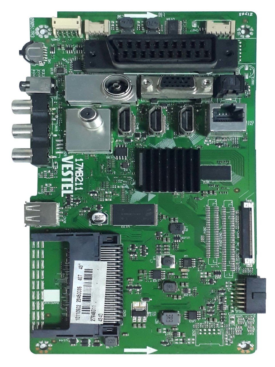 17mb211, 23450035 , Vestel 43fd7500, Ves430unul-2d , Main Board, Vestel Ana Kart