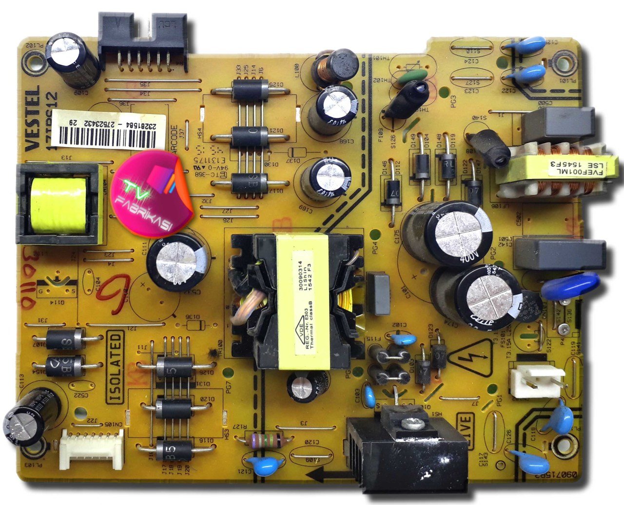 17IPS12 , 231115R3 , 23281584 , POWER BOARD , VESTEL BESLEME