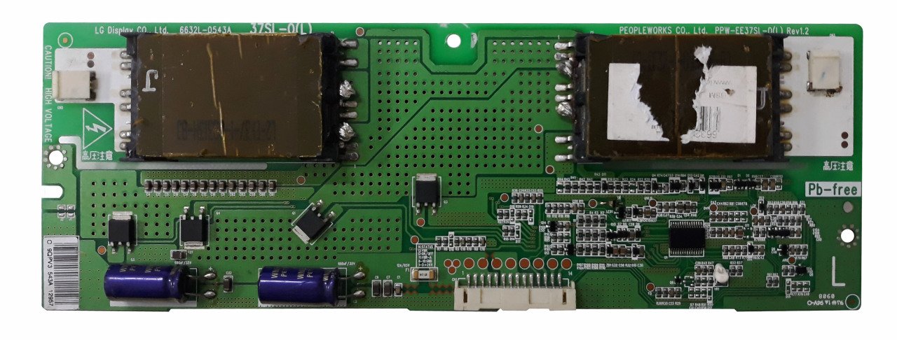6632L-0543A , PPW-EE37SL-0(L) REV1.2 , LC370WUD SB A1 , LG INVERTER BOARD