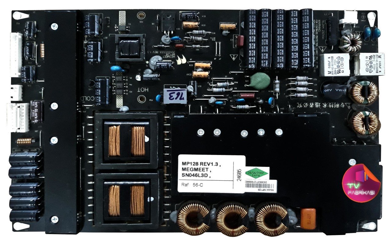MP128 REV1.3 , MEGMEET , SN046L3D , LTA460HQ21 , POWER BOARD , SUNNY BESLEME