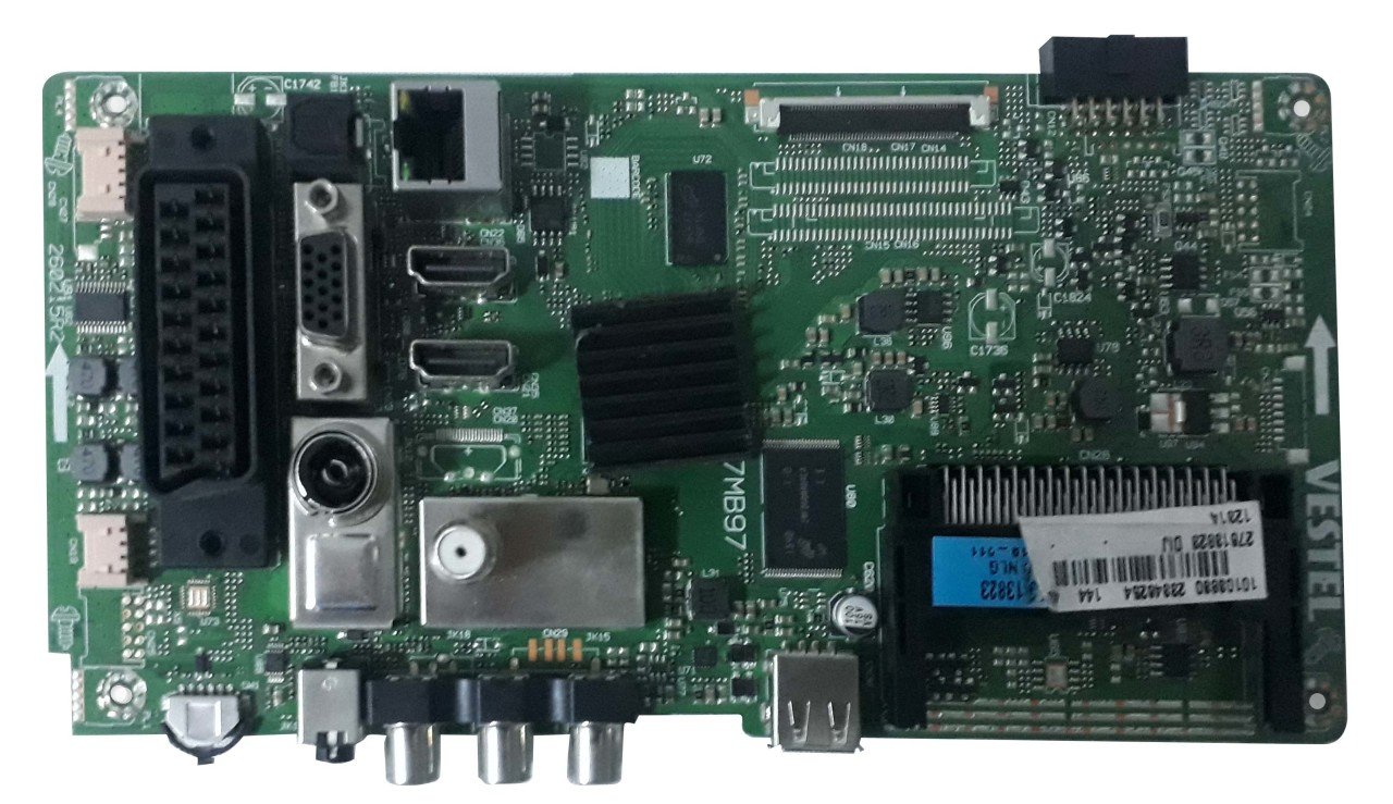 17mb97 , 23346254 , Ves490undl-2d-N11 , Regal 49r6012f2 , Main Board , Vestel Anakart
