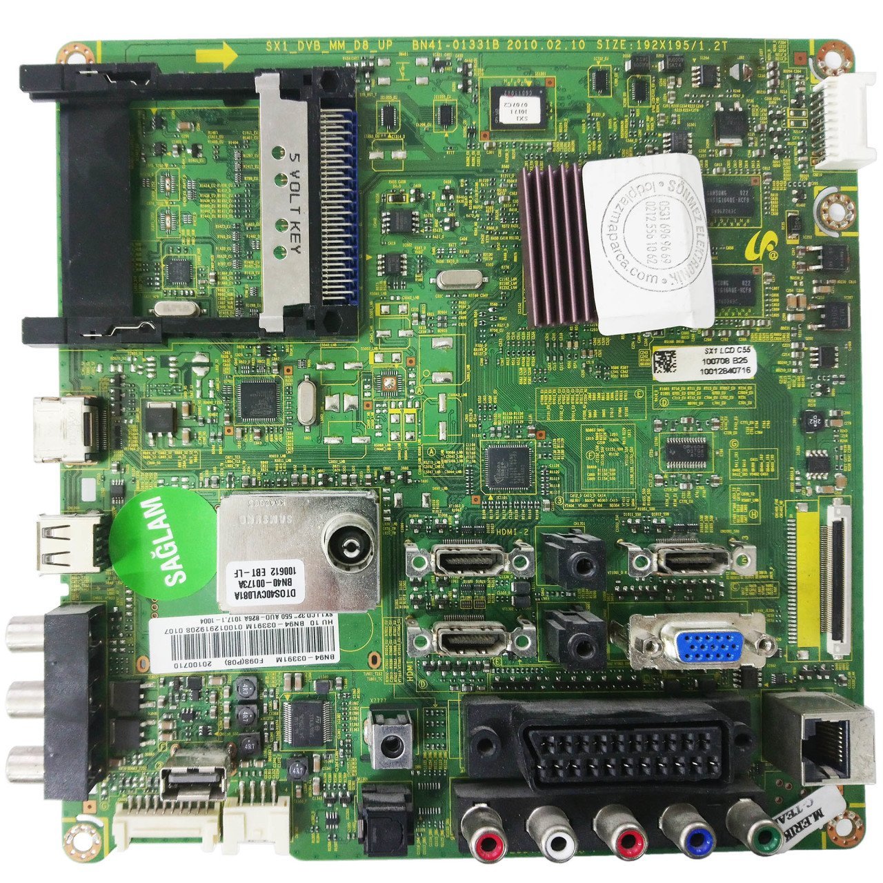 BN41-01331B BN94-03391M LCD 32'' LE32C550J1W Samsung Anakart