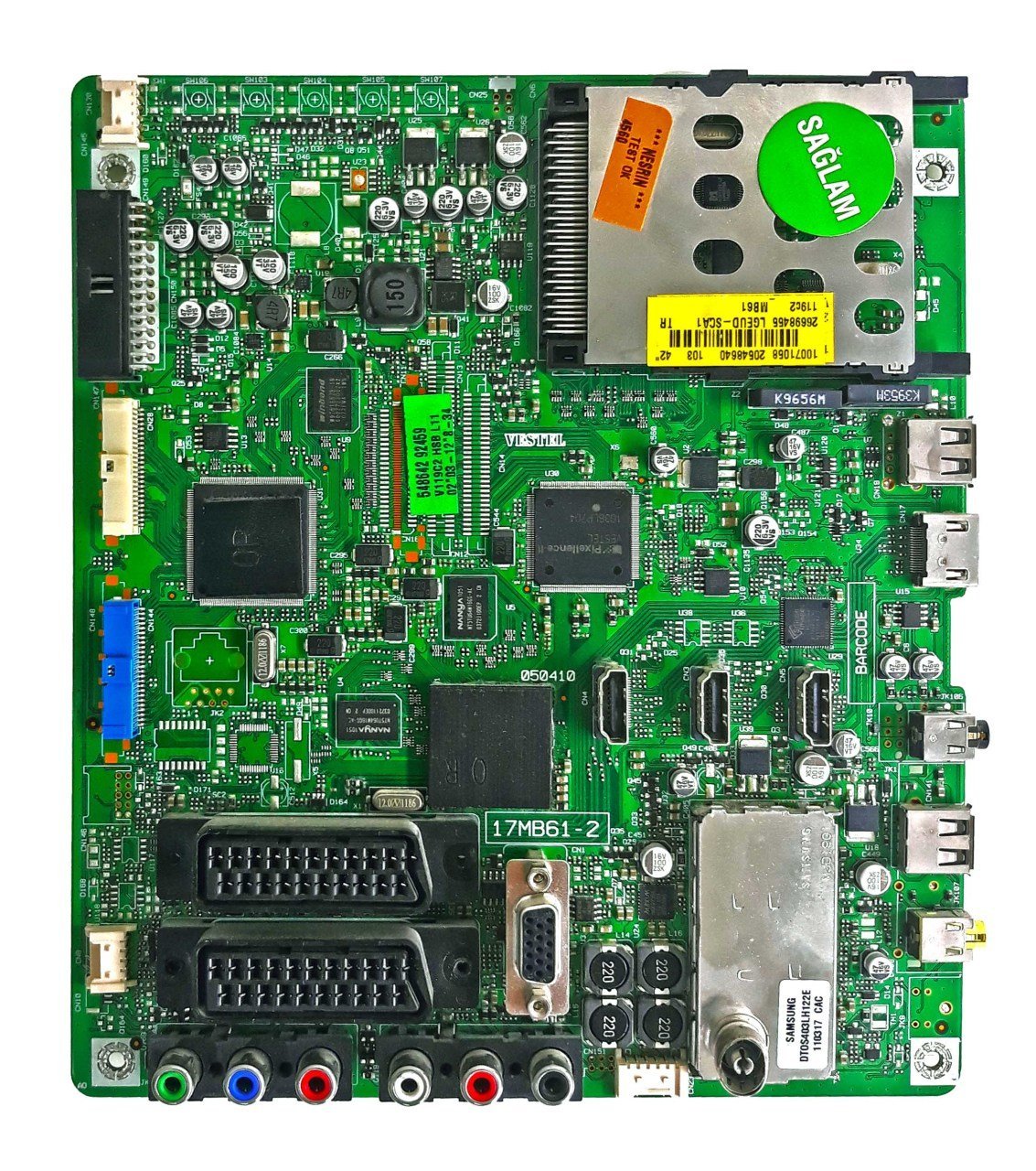 17MB61-2 , 050410 , 20548640 , 26698455 ,VESTEL ANAKART