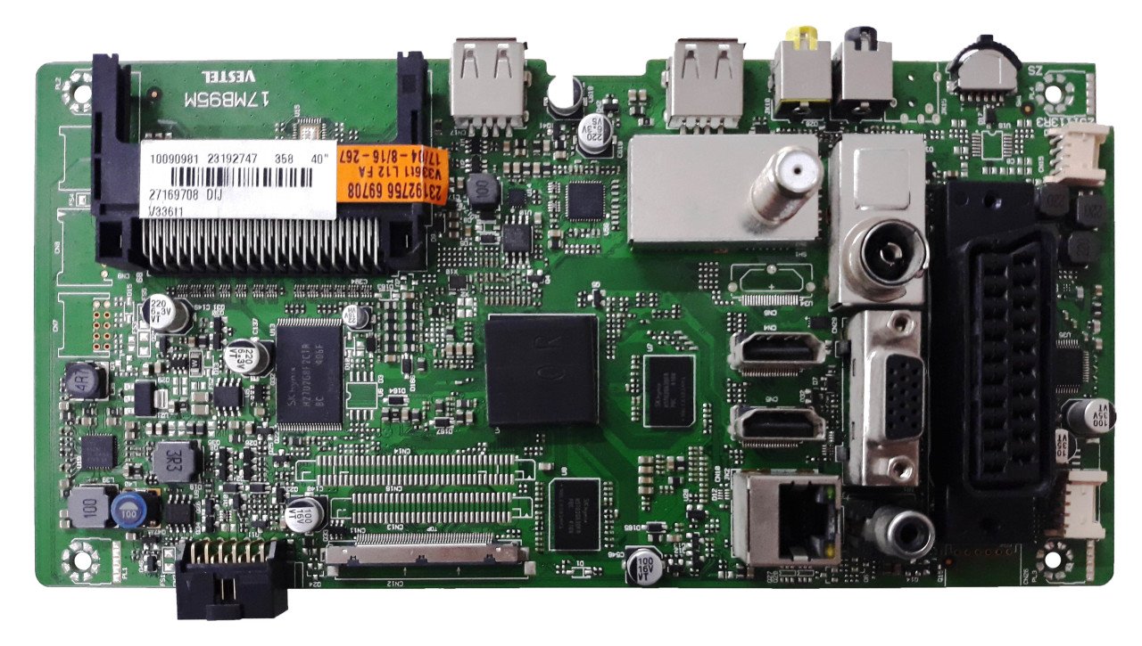 17MB95M , 23192747 , 23192756 , 40 PF7070 , 40'' INCH DIJ PANEL , MAIN BOARD , VESTEL ANAKART