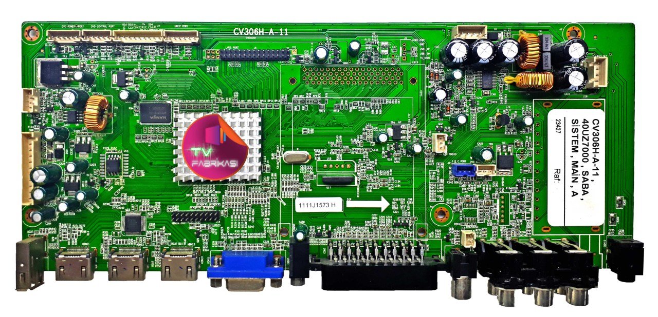 CV306H-A-11 , SABA 1101R0011 , 40UZ7000 , 1111J573H  , MODEL LCD TV 40'' ANAKART