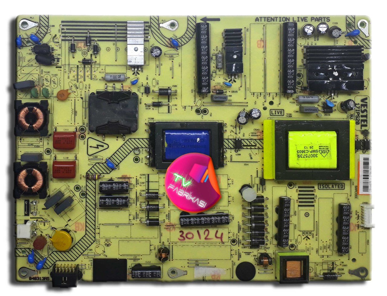 17IPS20 , 040313R5 , 23144075 , POWER BOARD , VESTEL BESLEME
