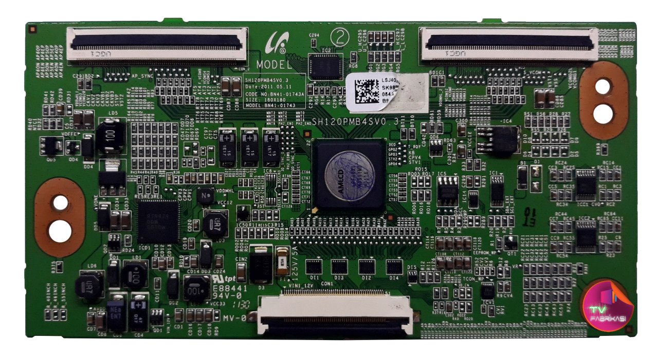 SH120PMB4SV0.3 , SAMSUNG T-CON BOARD