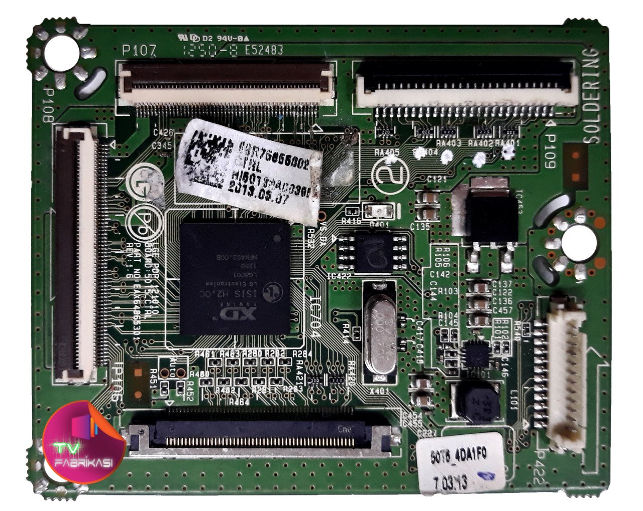 EAX64865301 , LGE PDP 121010 , 50T5_CTRL , LG T-CON BOARD