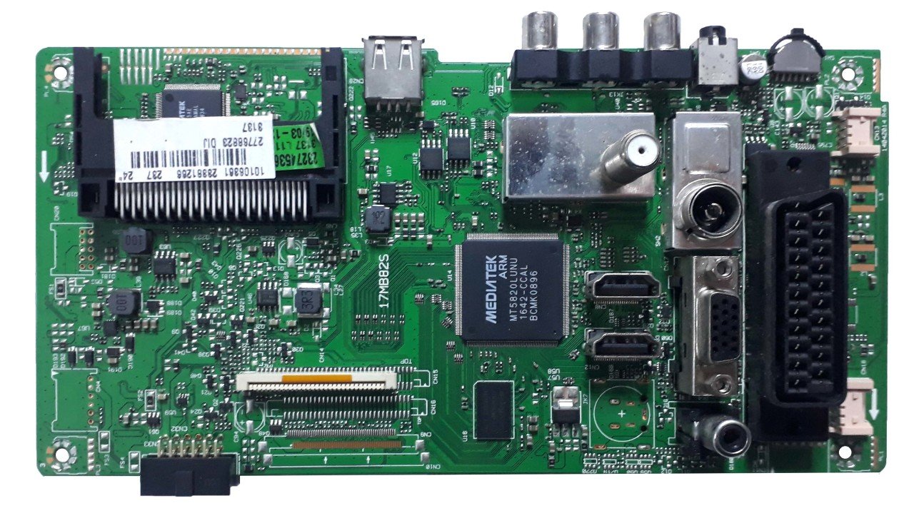 17mb82s , 23381266 , 14042014 r4a , Vestel 24'' Inch Dij Panel ; VES230WNVC-2D ,  Vestel 24H5100 , Main Board , Vestel Anakart