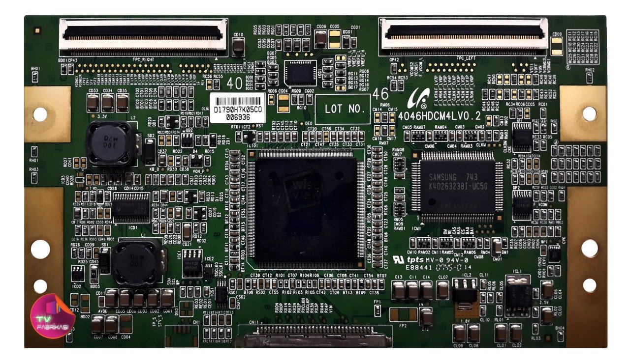 4046HDCM4LV0.2 , SAMSUNG T-CON BOARD