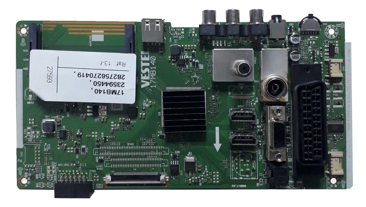 17mb140 , 23594450 , 282756270419 , 090517_R3 , Main board , Vestel anakart