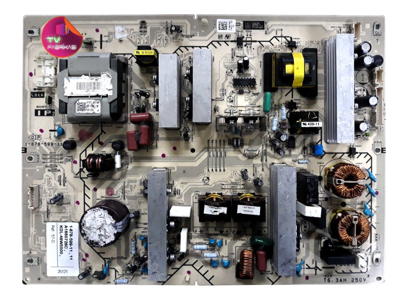 1-878-599-11 , 11 A1660728C , KDL-46W5500 , KDL-46S5100 , KDL-46V5100 , POWER BOARD , SONY BESLEME