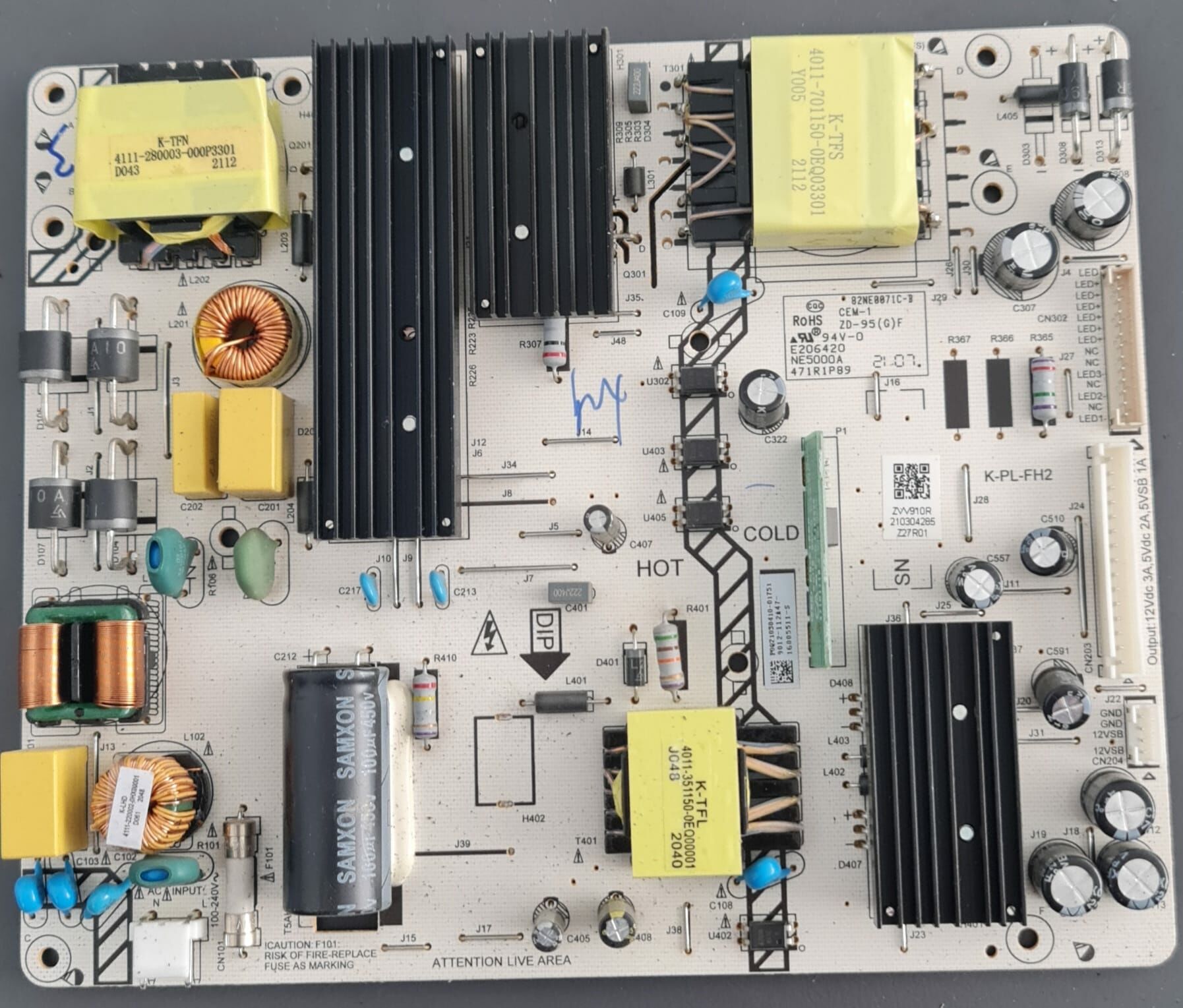 ALTUS,AL43B850 5B,K-PL-FH2,ZVV910,471R1P89,POWER,BOARD