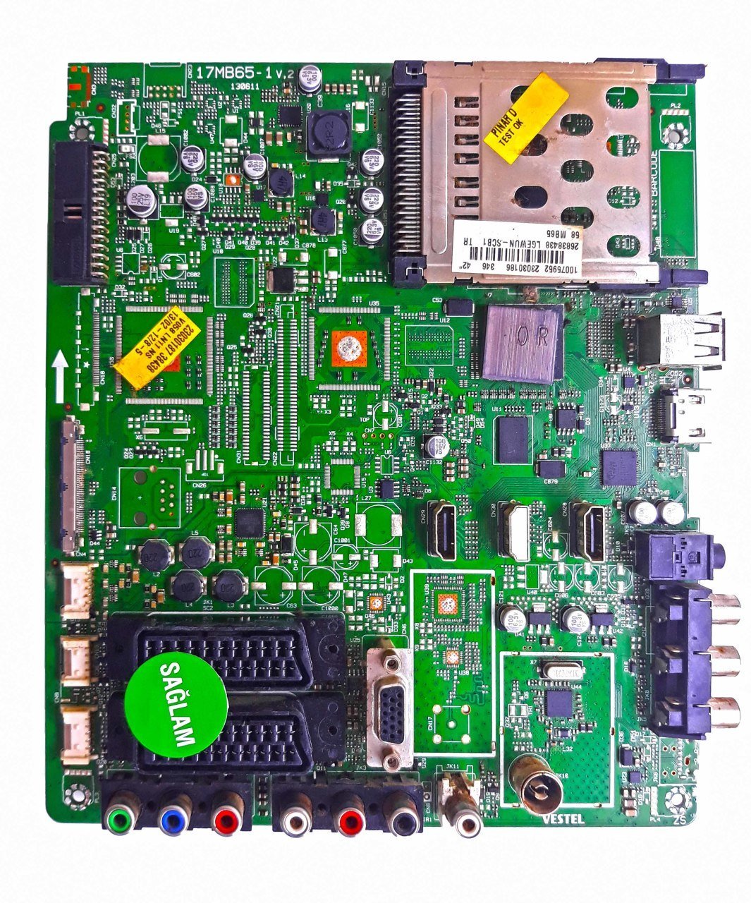 17MB65-1 , V.2 , 130611 , 23030186 , 26838438 , VESTEL ANAKART