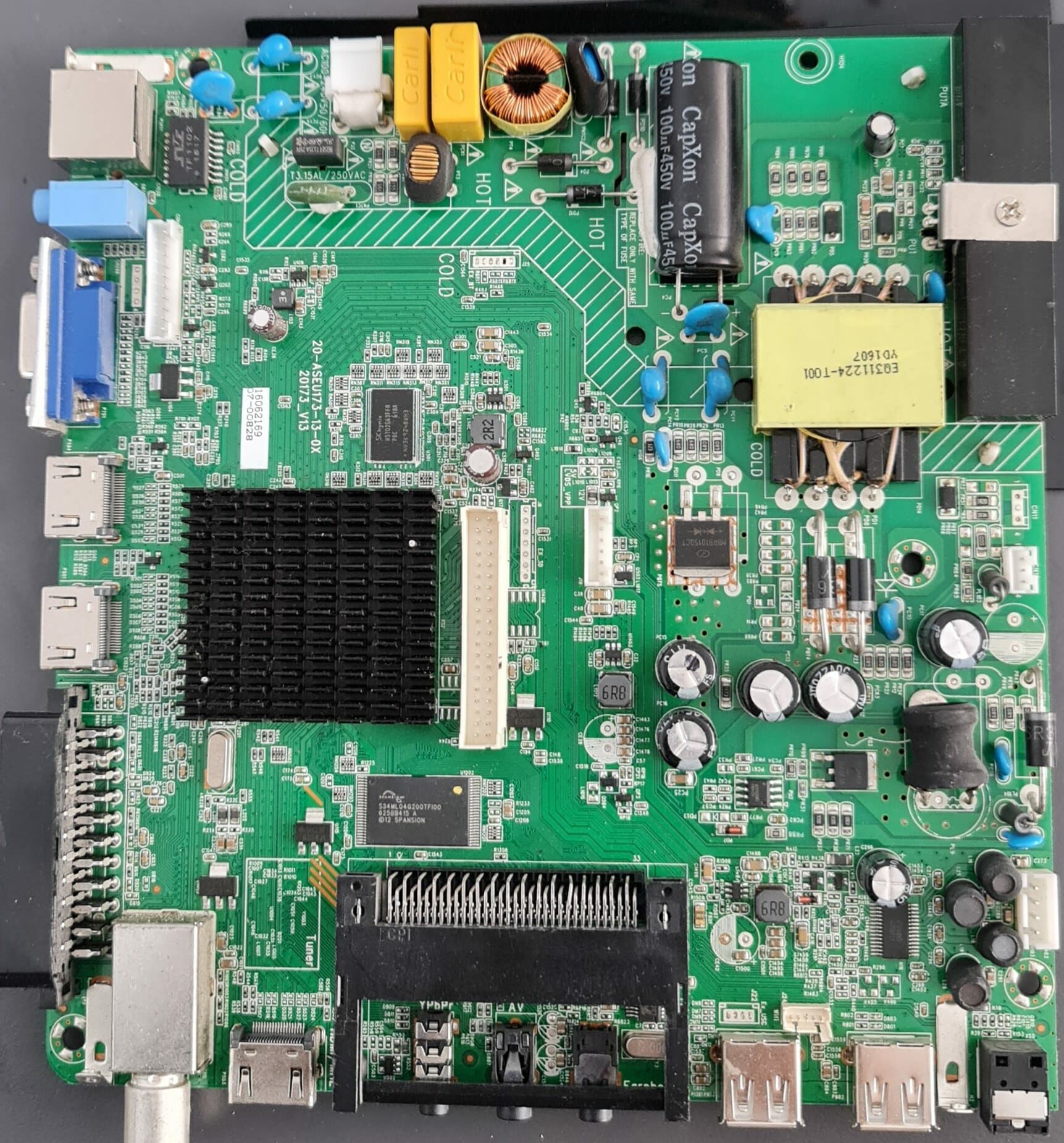 Haier le32k5000t,20-ASEU173-13-0X20173-V13,MAİN,BOARD