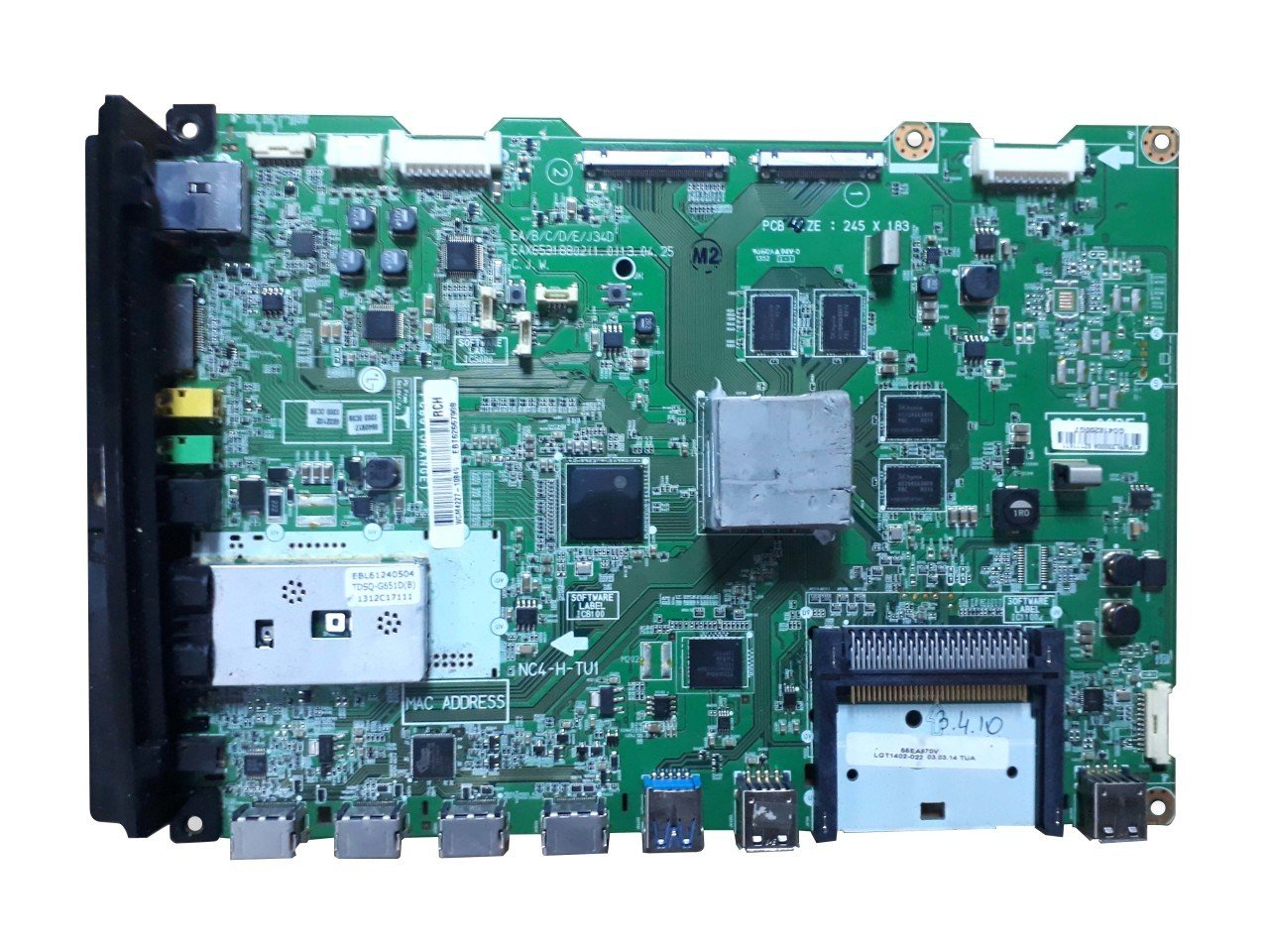 EAX65318802 (1.0) , EBT62667908 , LG 55EA970 , LC550LUD MF P2 , Main Board ,LG Anakart