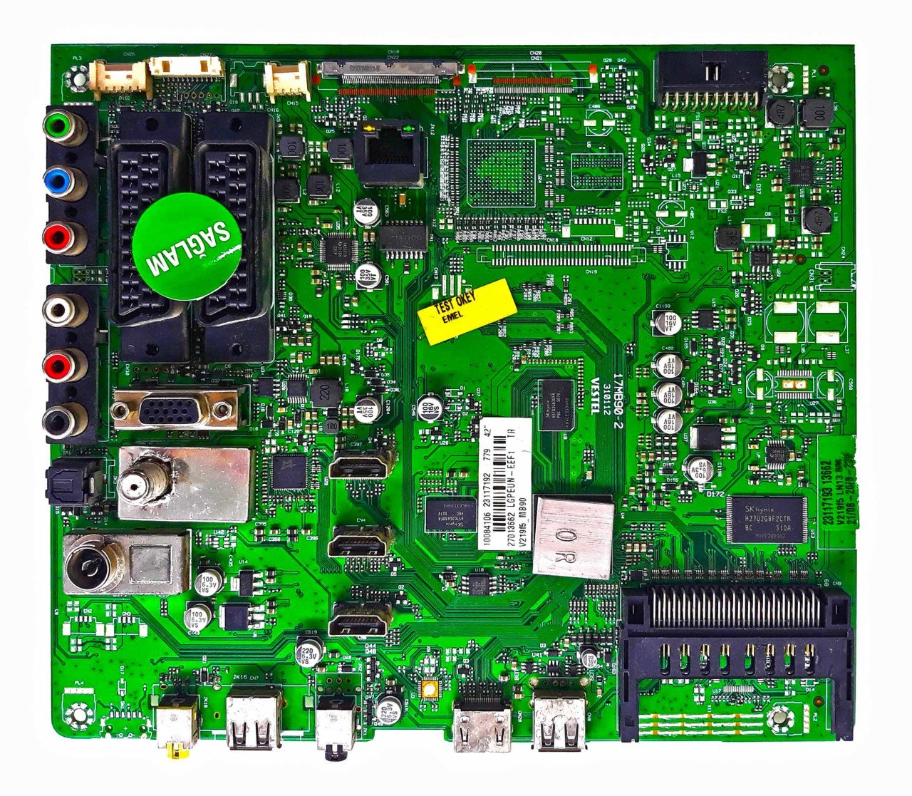 17MB90-2 , 310112 , 23117192 , 27013662 , VESTEL ANAKART