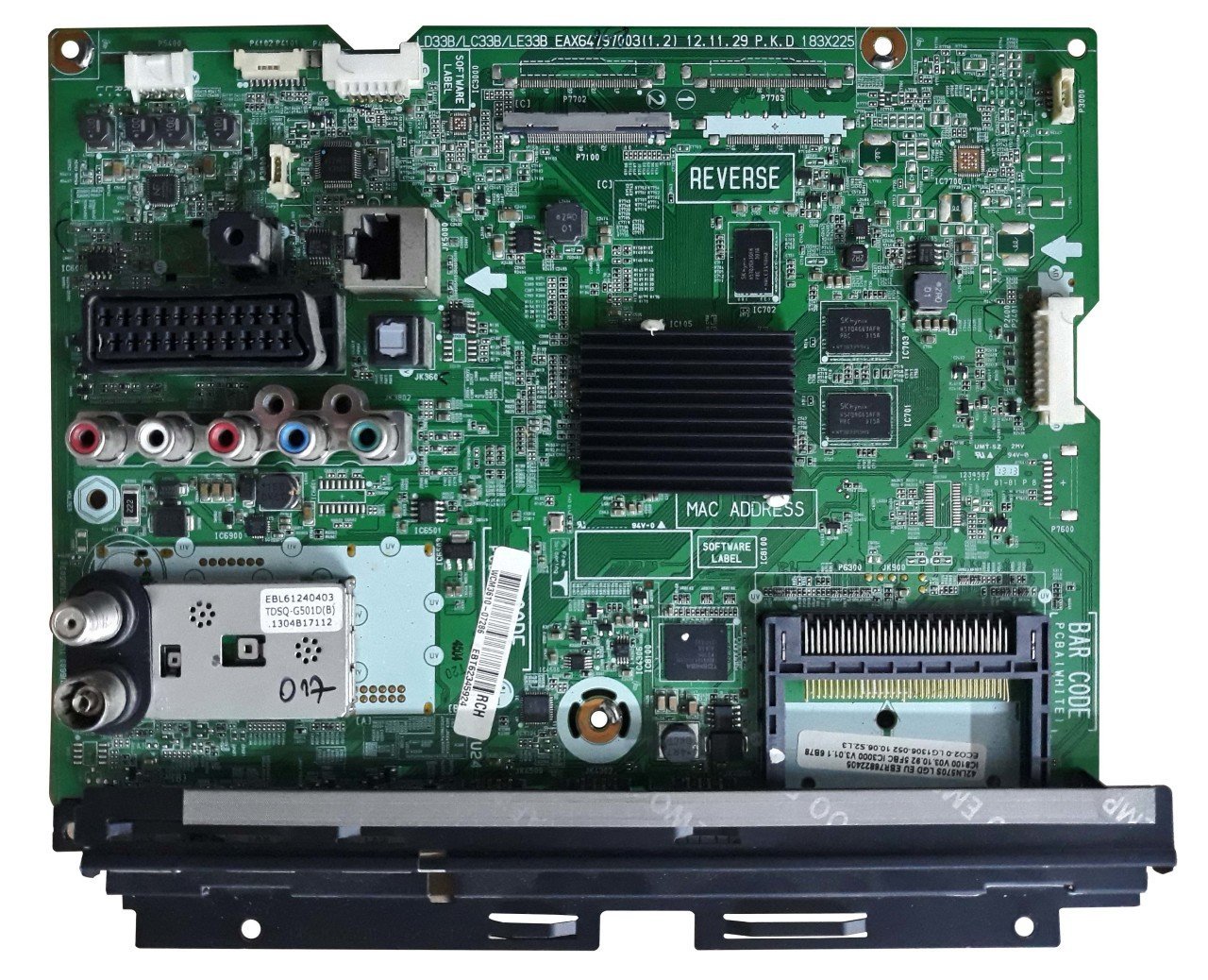 EAX64797003(1.2) , EBT62345924 , 42LN570S , 42LN575S-ZE , LC420DUE-SFR1 , MAIN BOARD , LG ANAKART
