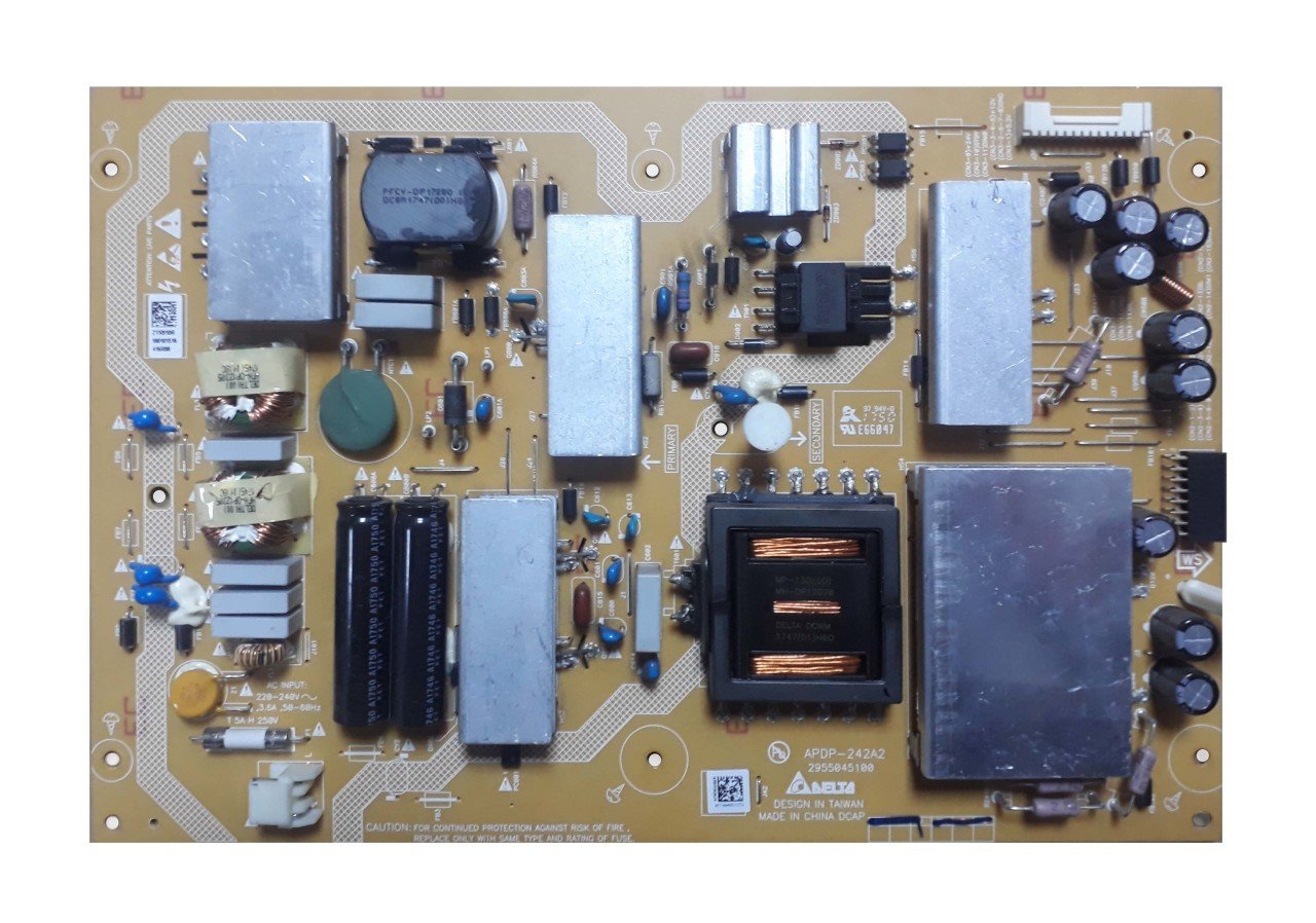 APDP-242A2,2955045100,ZYR910R-1,GRUNDIG 55 GCU 9800S, Power Board ,Arçelik Beko Besleme Kart