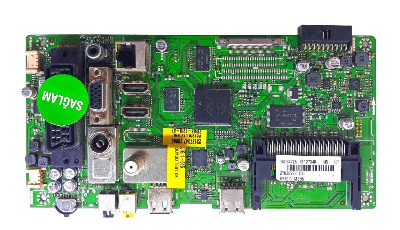 17MB95-2.1 , 13082012 , 23127346 , 27028998 , V219F0 MB95 , VESTEL ANAKART