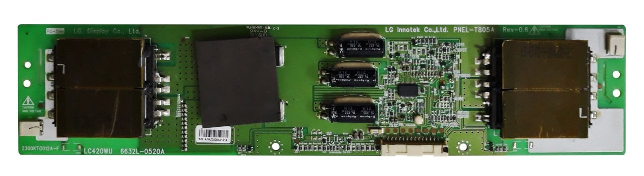 6632L-0520A , 2300KTG012A-F , LC420WU , PNEL-T805A REV-0.6 , LG INVERTER BOARD