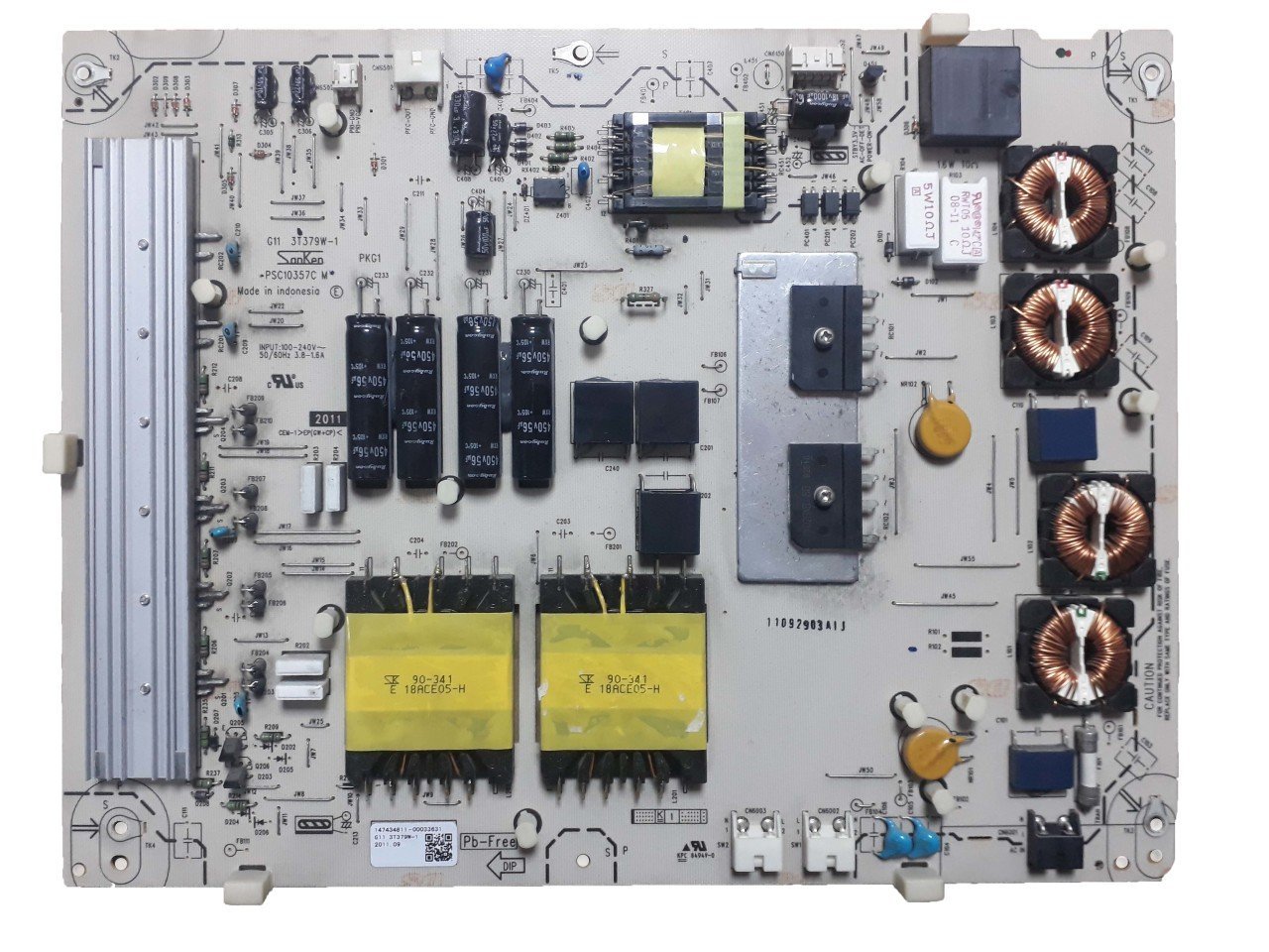 G11 3T379W-1 , 147434811 , PSC10357C M , KDL-65HX920 , Power Board , Sony Besleme Kart