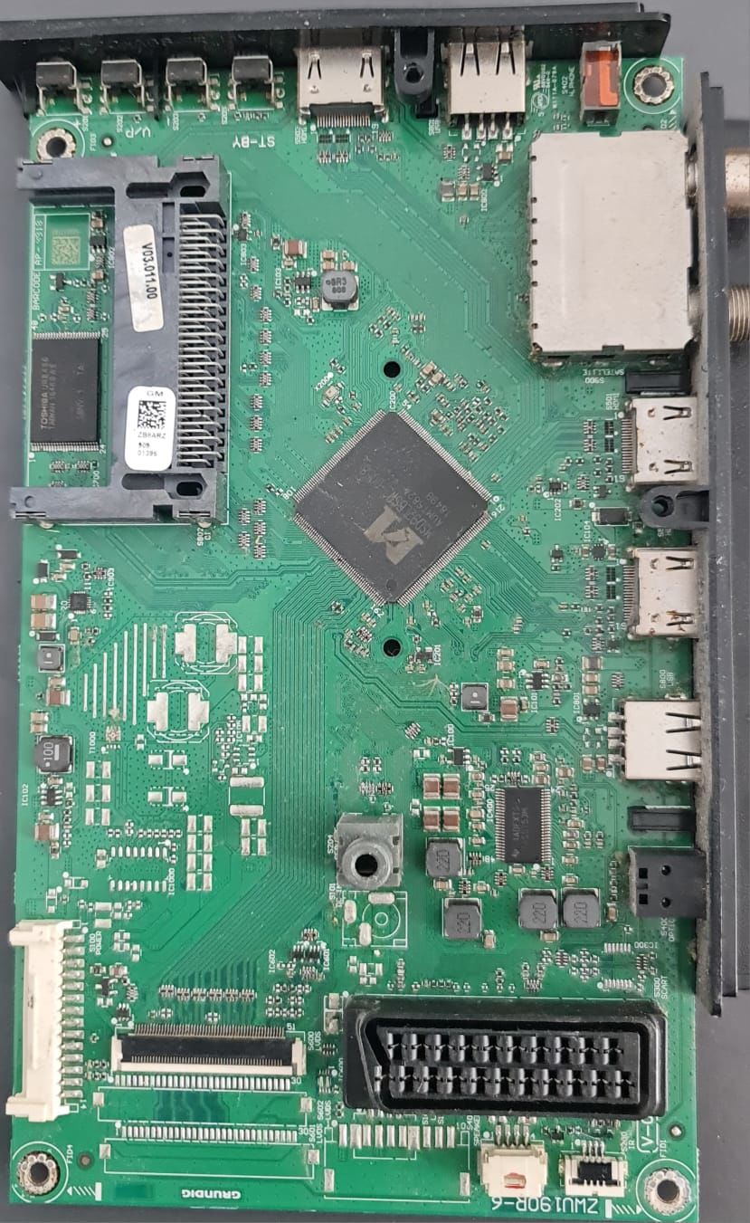 ARÇELİK,BEKO,A43L 5860 4B,ZWU190R-6,ZB8ARZ,MAİN,BOARD