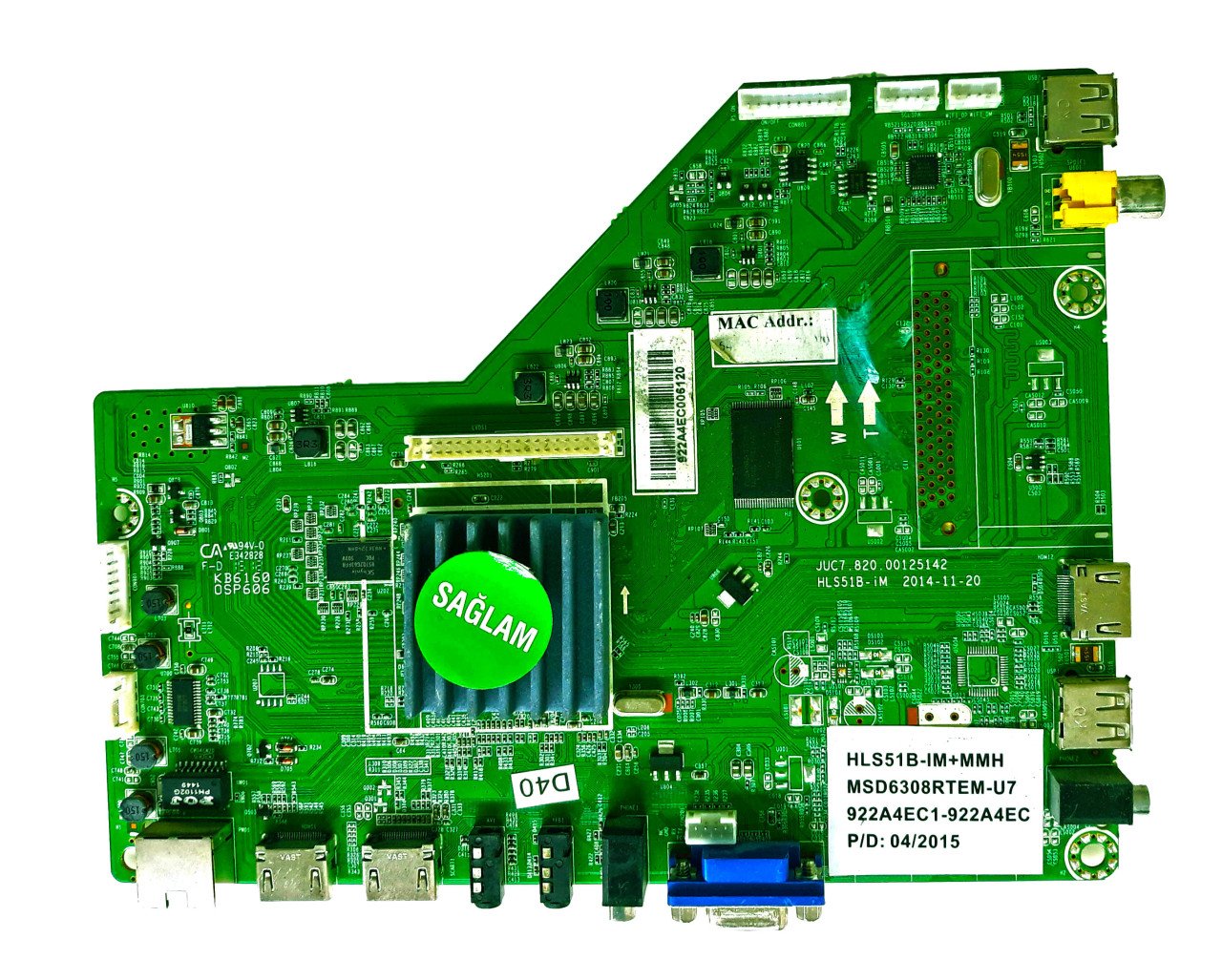 HLS51B-İM , JUC7.820.00125142 , PR50W6 , PREMIER ANAKART