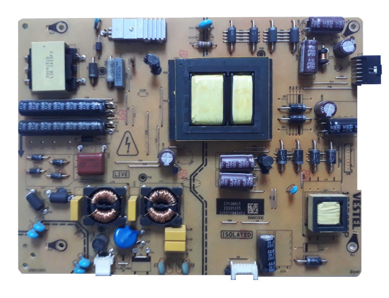 17IPS72P, 23335955 , VES550QNDS-2D-U11, Philips 55PUS6031/12, Power Board , Vestel Besleme kart