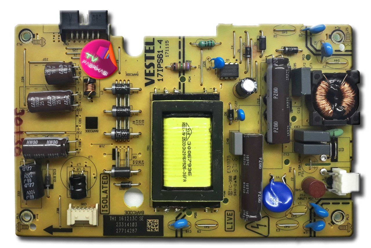 17IPS61-4 , 171115 , 23314103 , POWER BOARD , VESTEL BESLEME