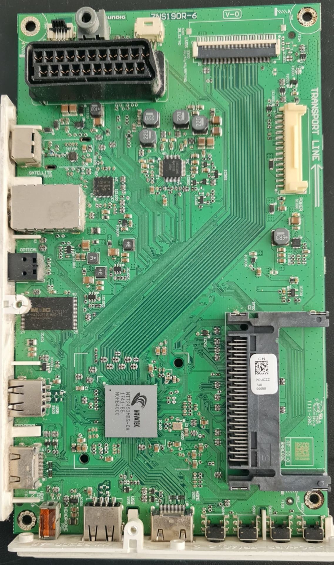 ARÇELİK,BEKO,A43L55314W2,PCUCZZ,ZNS190R-6,MAİN,BOARD