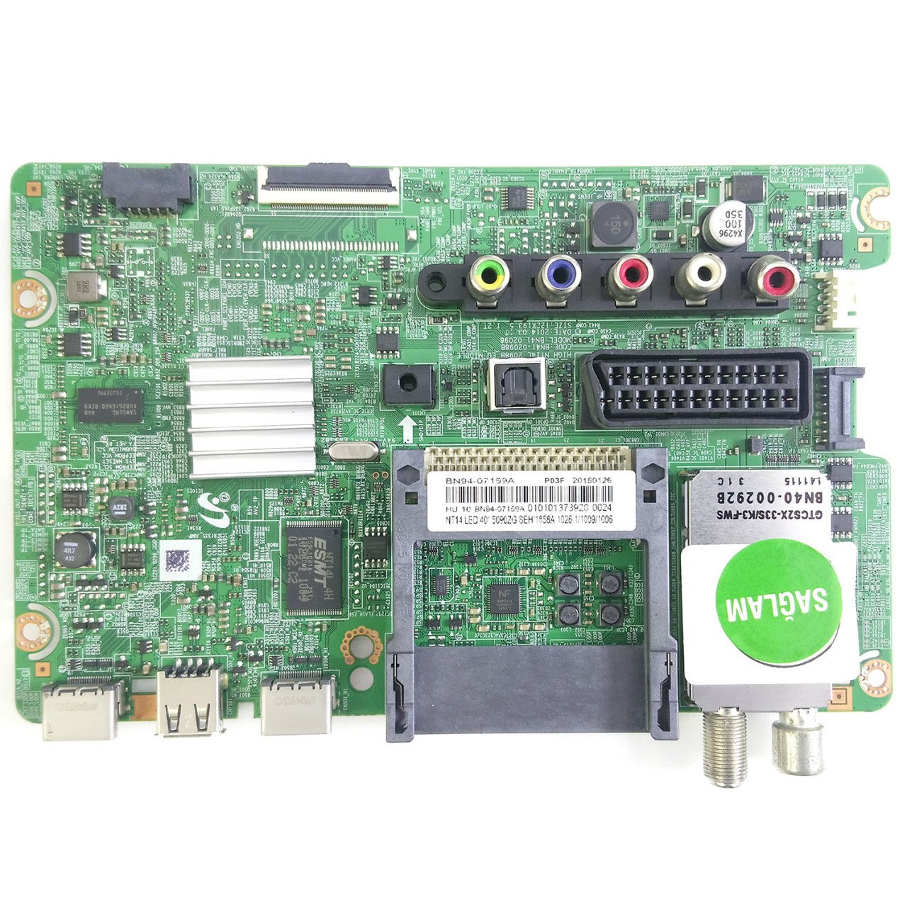 BN41-02098B BN94-07159A UE40H5090 Samsung Anakart