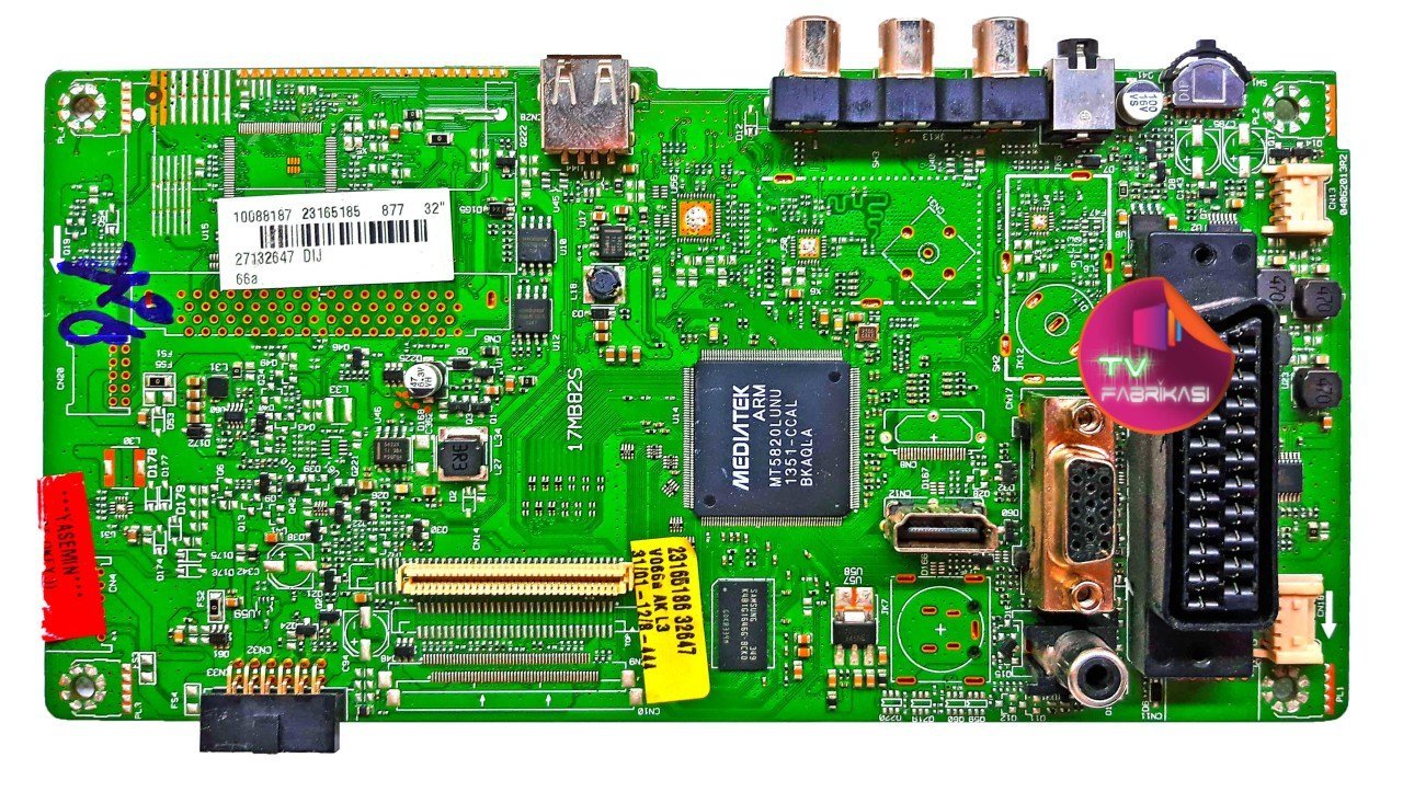 17MB82S , 04062013R2 , 23165185 , 27132647 , VESTEL ANAKART
