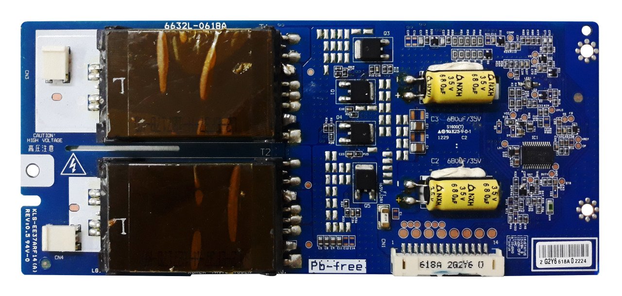 6632L-0618A , KLS-EE37ARF14(A) , REV:0.5 , LG INVERTER BOARD