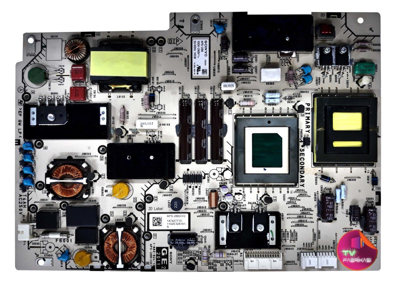 APS-288 , 1-883-824-13 , 147427712 , KDL-32EX421 , POWER BOARD , SONY BESLEME