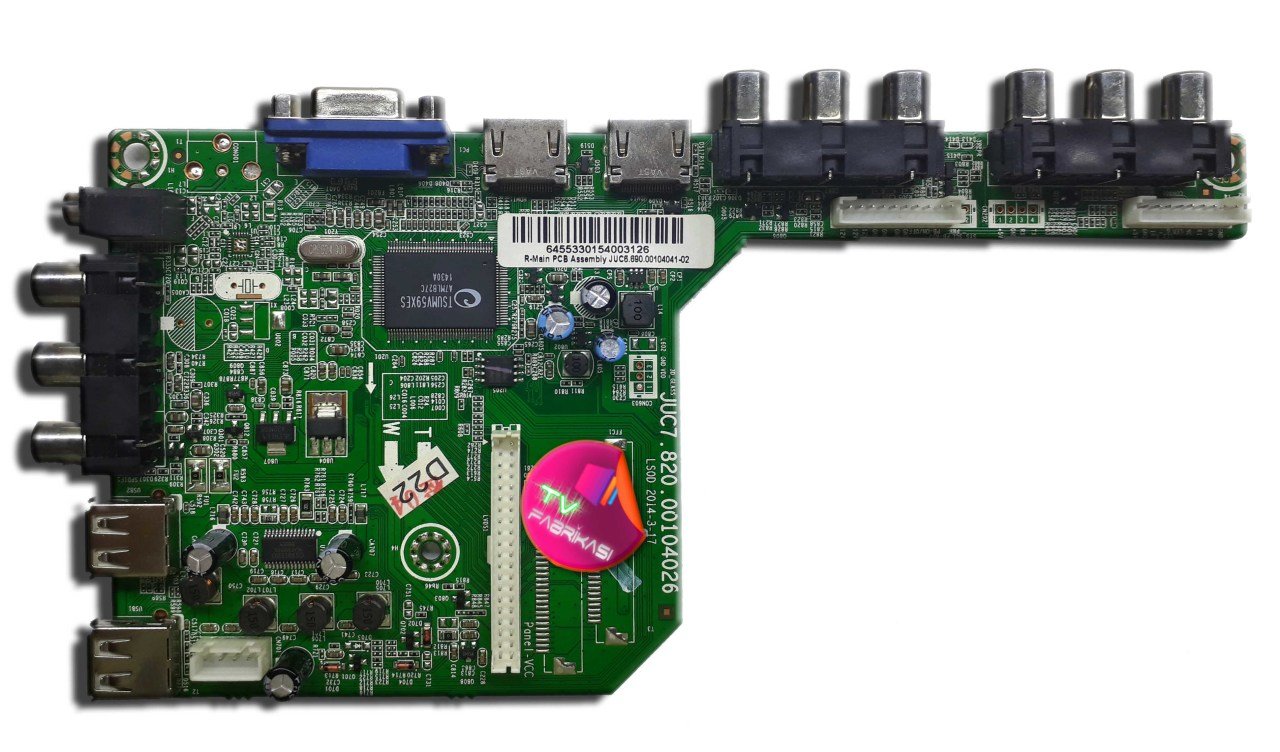 JUC7.8220.00104026 , E214887 , MAIN BOARD , SUNNY ANAKART