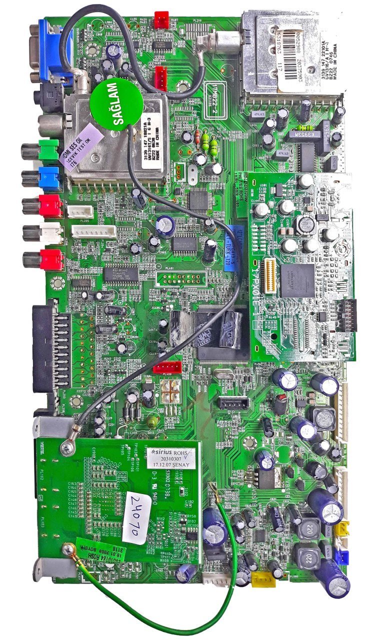17MB22-2 , 021106 , 17PX01E , 20375903 , VESTEL ANAKART