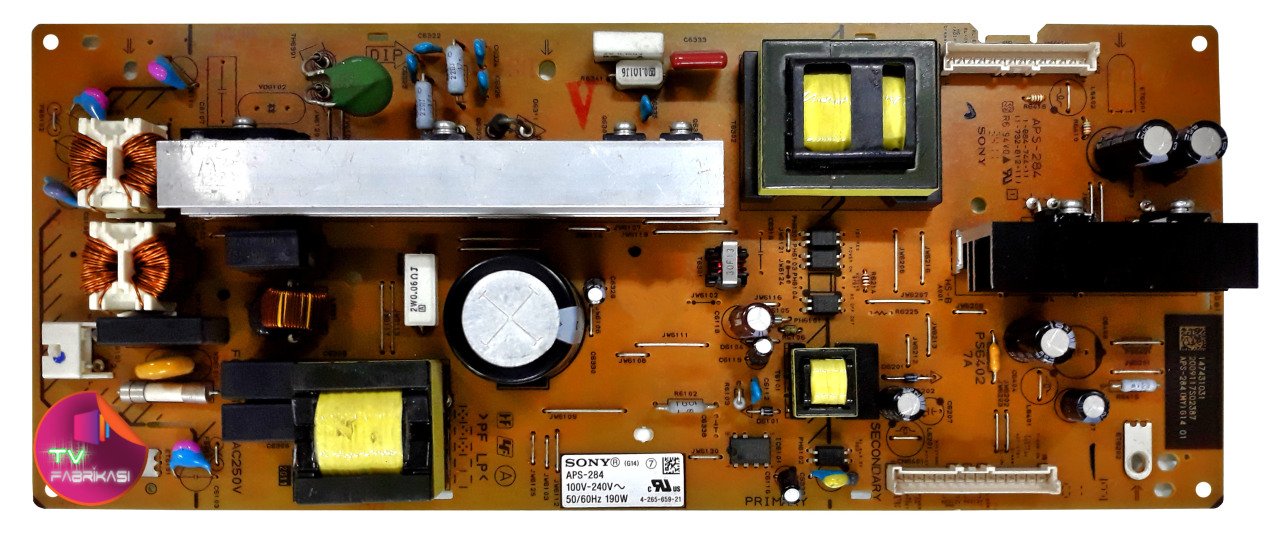 1-884-744-11 , APS-284 , 1-732-812-11 , 147431031 , KDL-40BX420 , POWER BOARD , SONY BESLEME