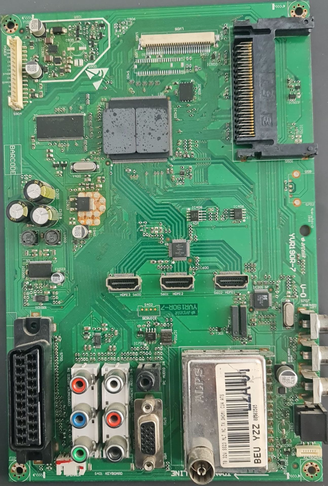 ARÇELİK , BEKO , ALTUS,BEUYZZ,YRV190R-7,MAİN,BOARD