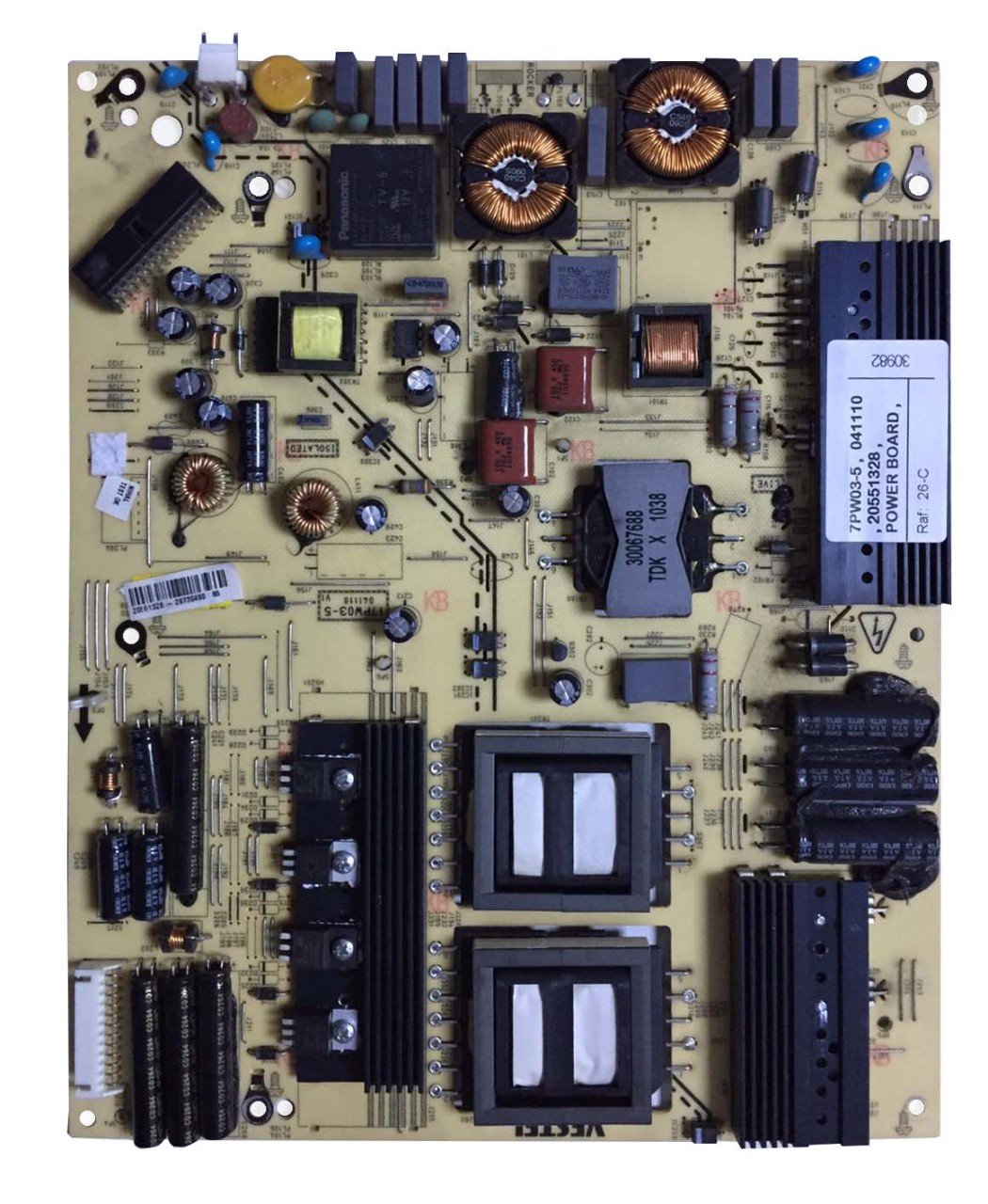 7PW03-5 ,  041110 , 20551328 , Power Board , Vestel Besleme