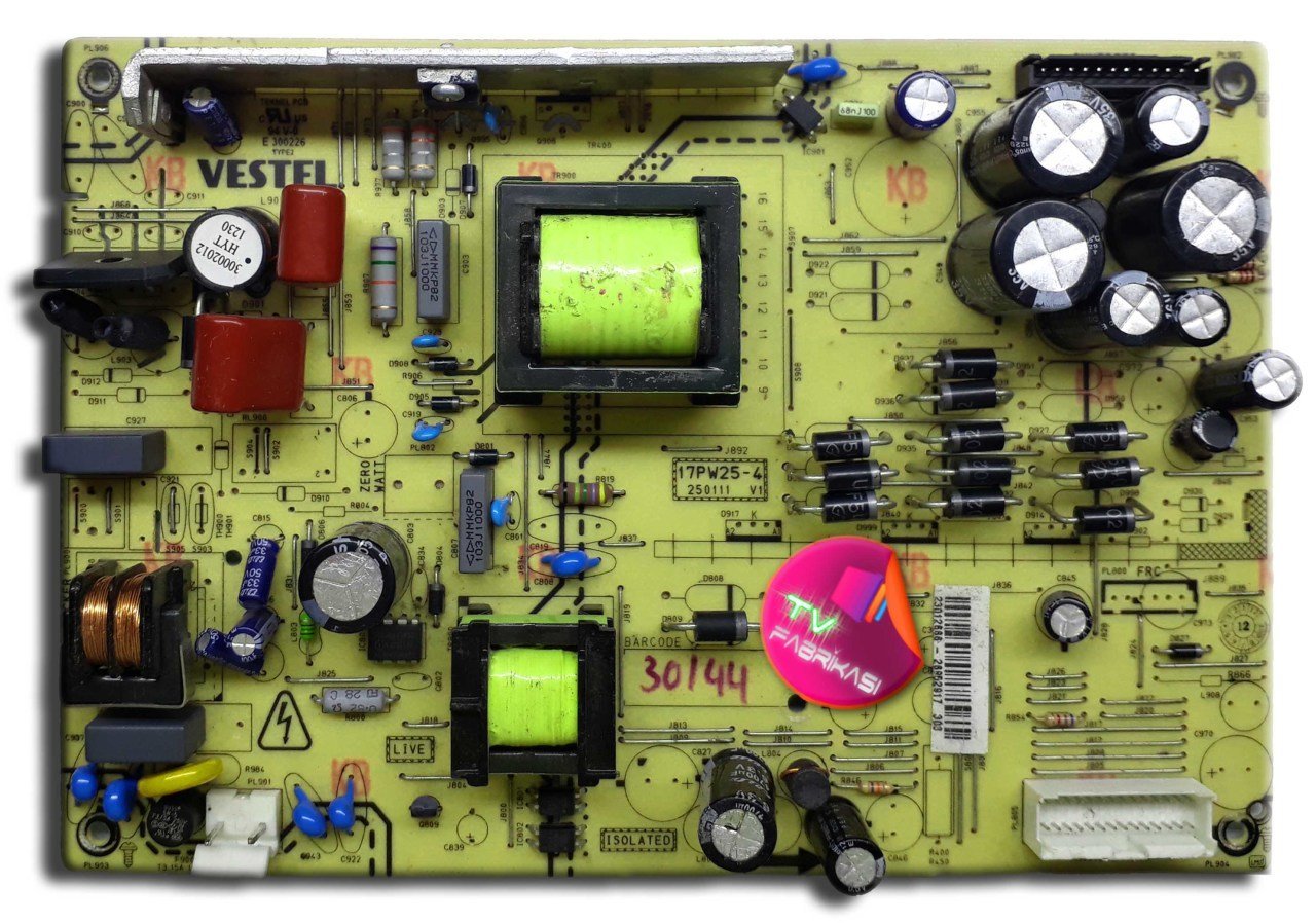 17PW25-4 , 250111 , V1 , 23012666 , POWER BOARD , VESTEL BESLEME