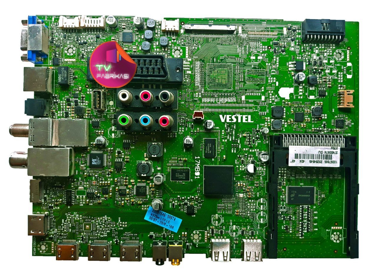 17MB91 , 23284645 ,10097665 , 27400974 DIJ , 43 ,090614R3A , VESTEL ANAKART