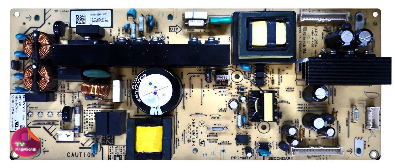 APS-254 , 1-881-411-22 , 147420221 , KDL-37EX503 , POWER BOARD , SONY BESLEME