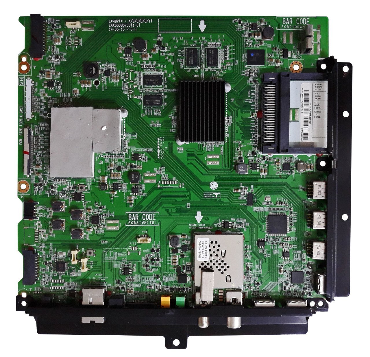 EAX66085703(1.0) , EBT63415607 , 42UB820V-Z , LC420EQE-PGM1 , MAIN BOARD , LG ANAKART