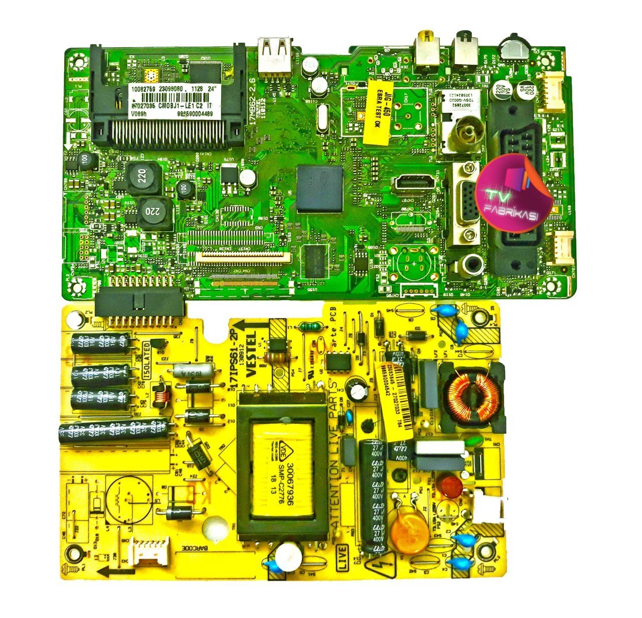 17MB62-2.5 , 110112 , 23098080 , 10082769 , 24'' , VESTEL ANAKART