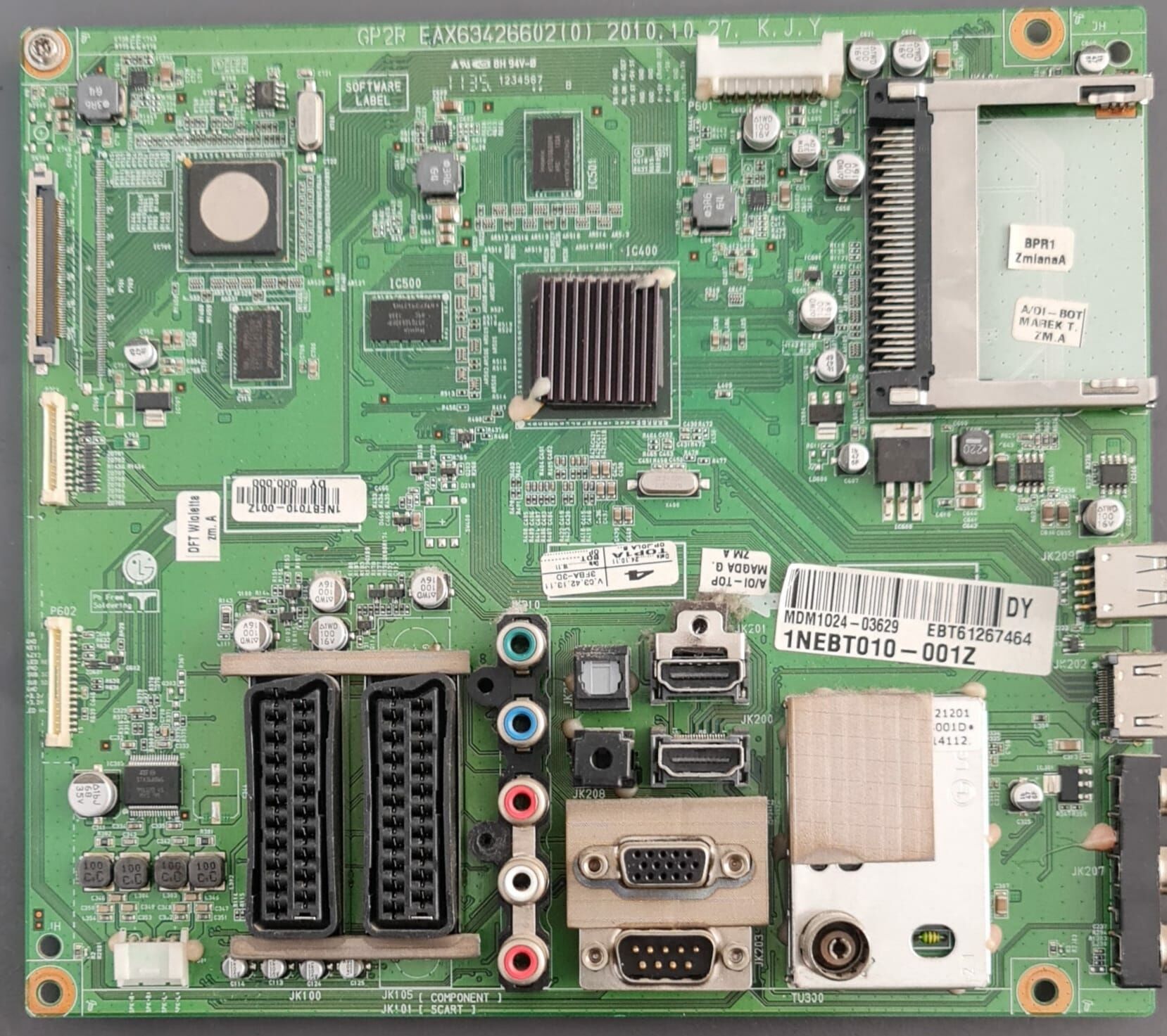 LG,50PW450-ZA,EBT61267464,EAX63426602[0],MAİN,BOARD
