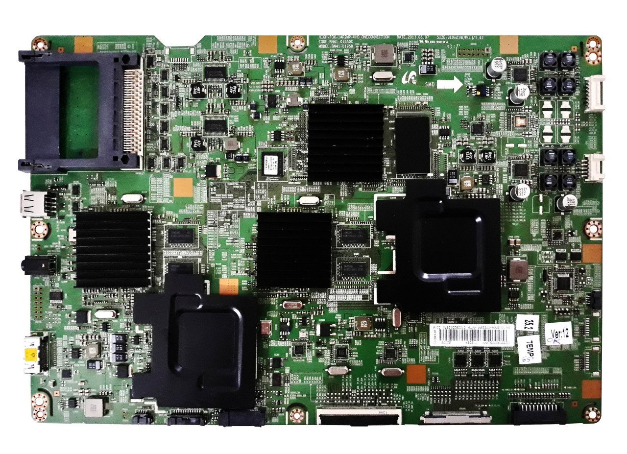 BN41-01950C , BN94-07229M  , UE55F9000SLXXN , HIGH-FOX-1AP2MP-UHD_ONECONNECTION , MAIN BOARD , SAMSUNG ANAKART
